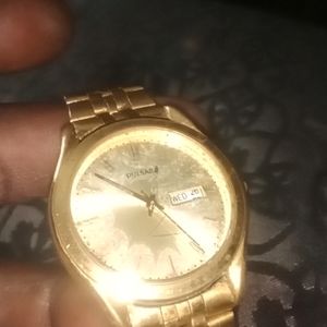 Pulsar Brand New Mens Gold Watch!